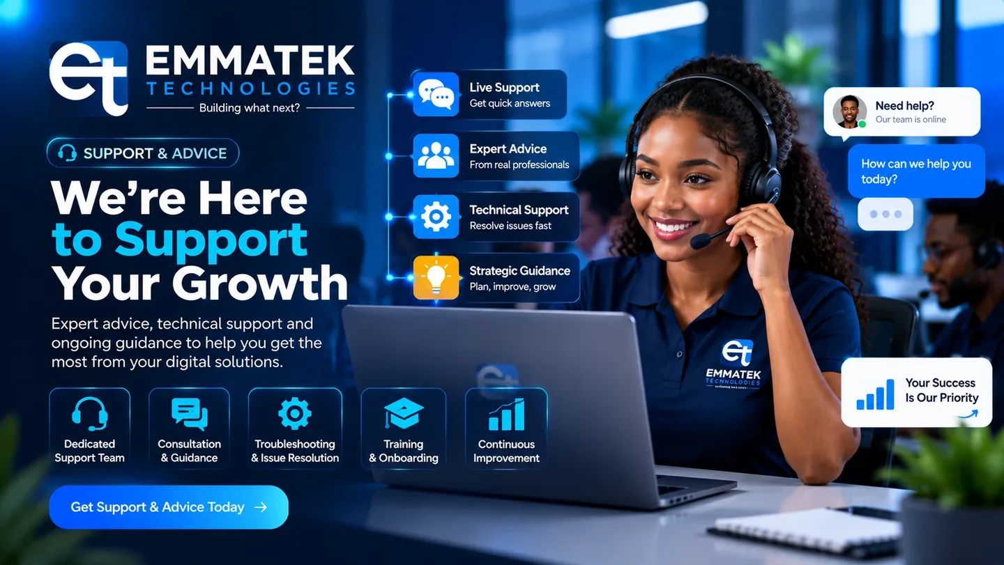 EmmaTek Technologies Support & Advice service